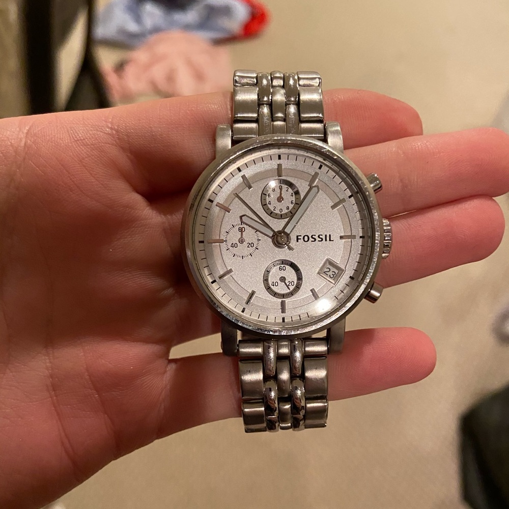Woman’s Fossil watch